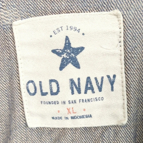 For Kitty Rescue!  Old Navy Youth Distressed Denim Jacket - Picture 14 of 16